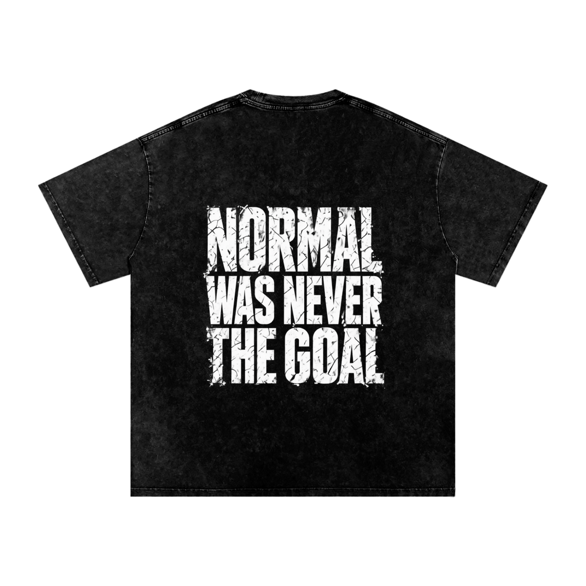 NORMAL WAS NEVER THE GOAL