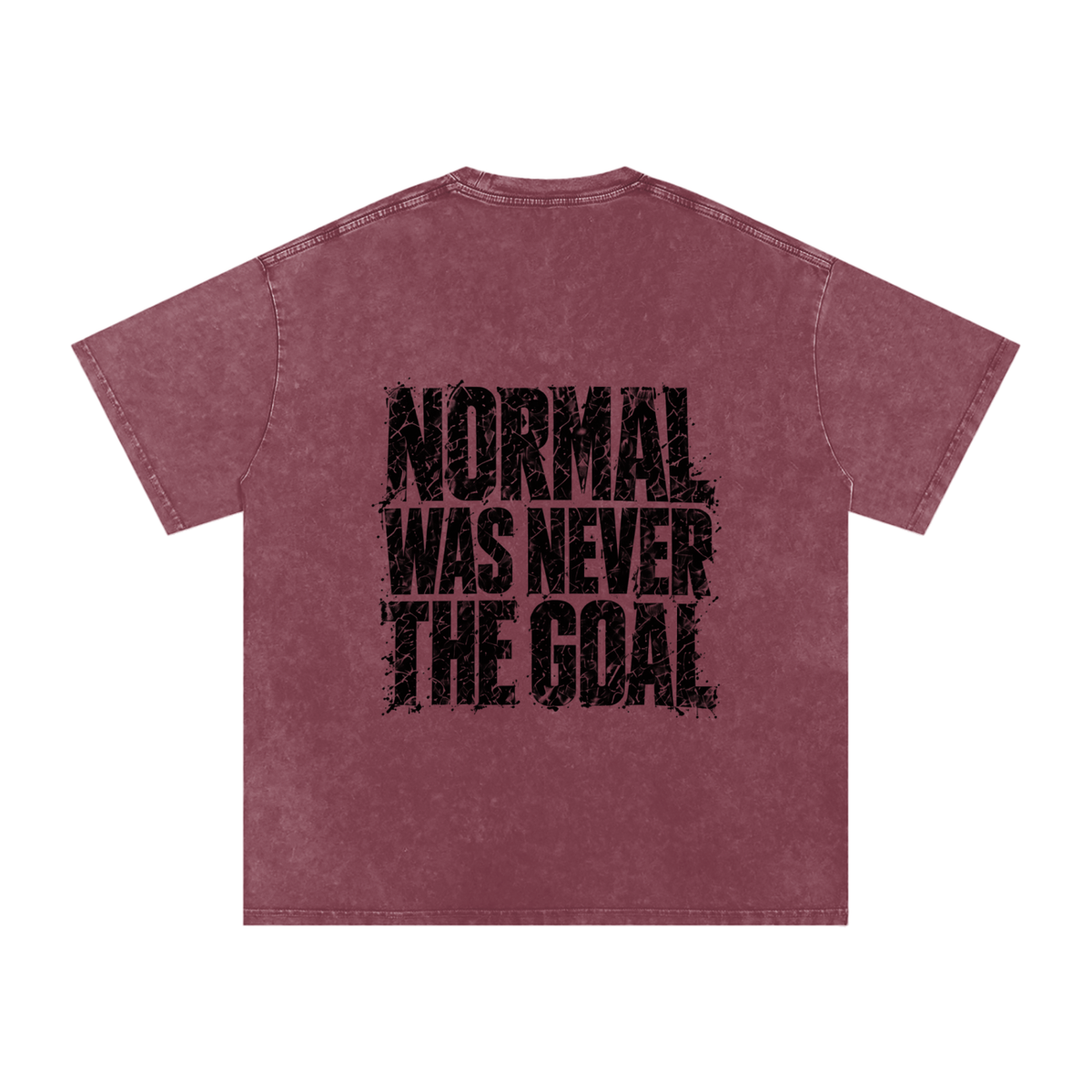 NORMAL WAS NEVER THE GOAL